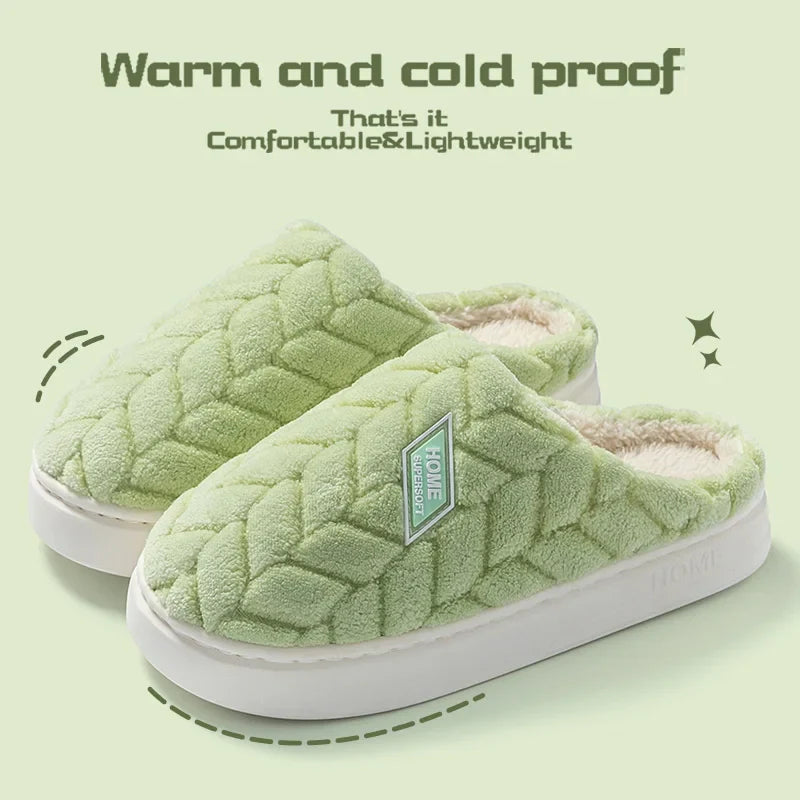 Cozy Fuzzy Women's Slipper Socks with Grippy Warm Soles