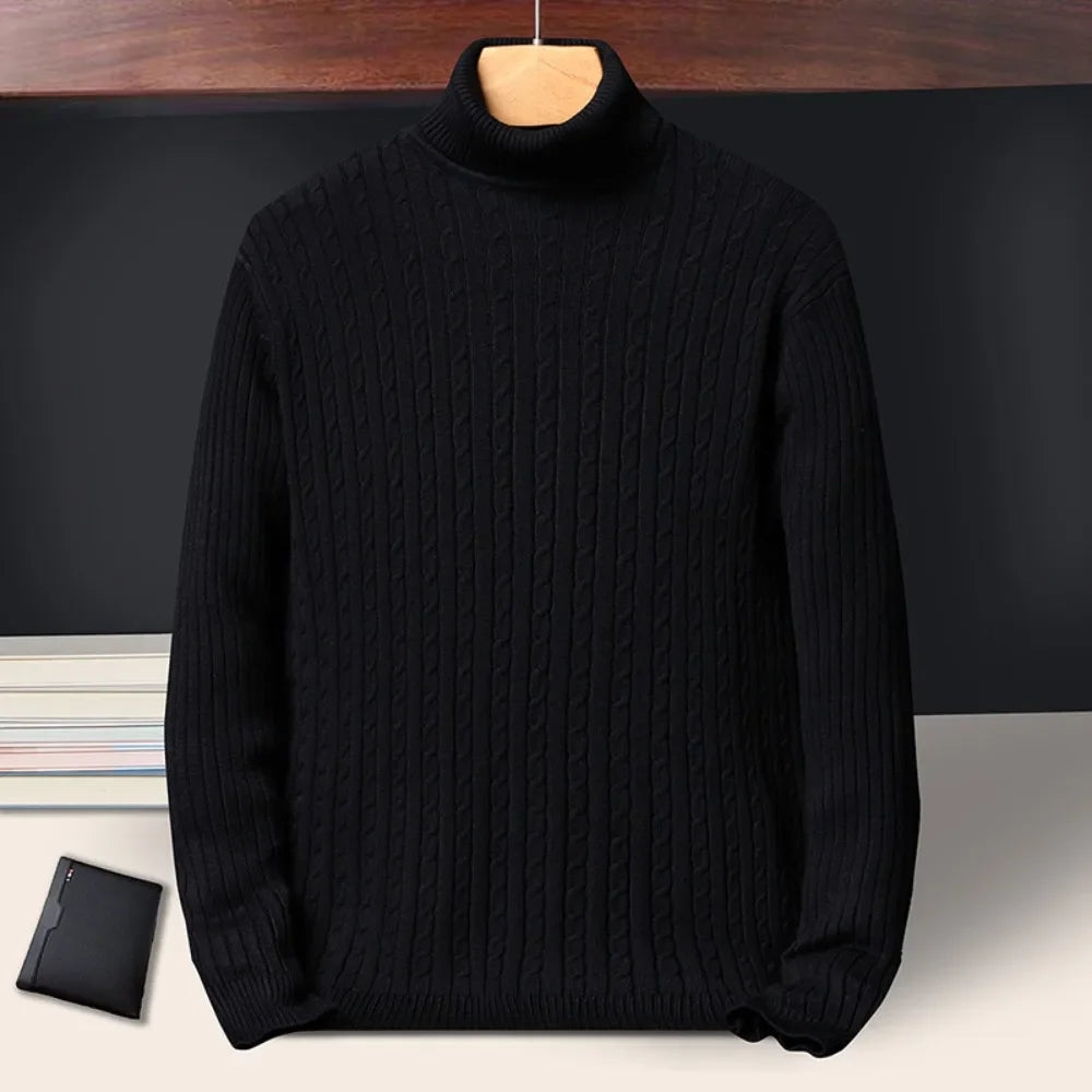 Classic Pattern Crew Neck Sweater