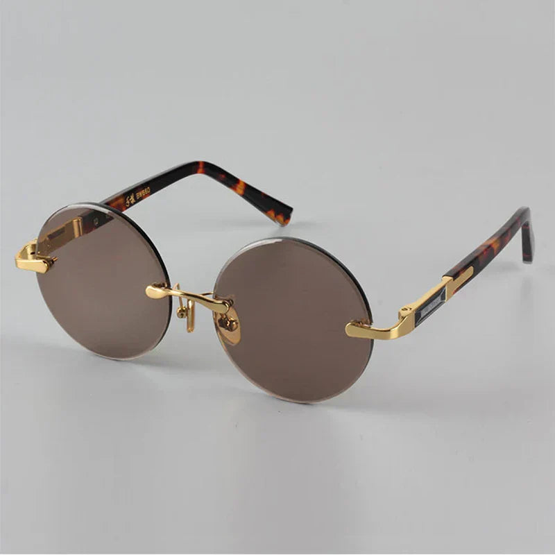 Stylish Frameless Sunglasses UV Protection Scratch Proof