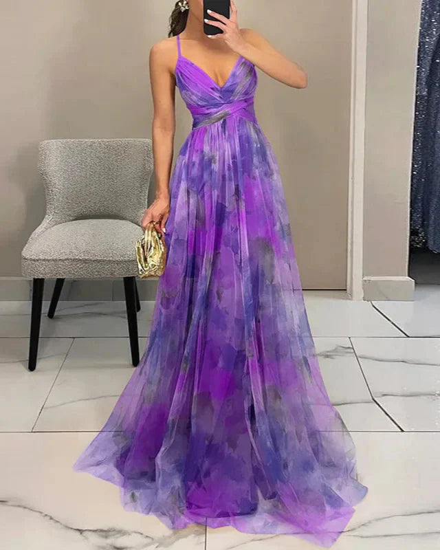 Beautiful Floral Long Dress for Women