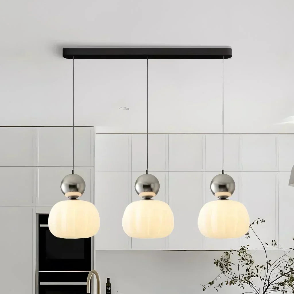 Vintage Pendant Lamp | Creamy White Shade