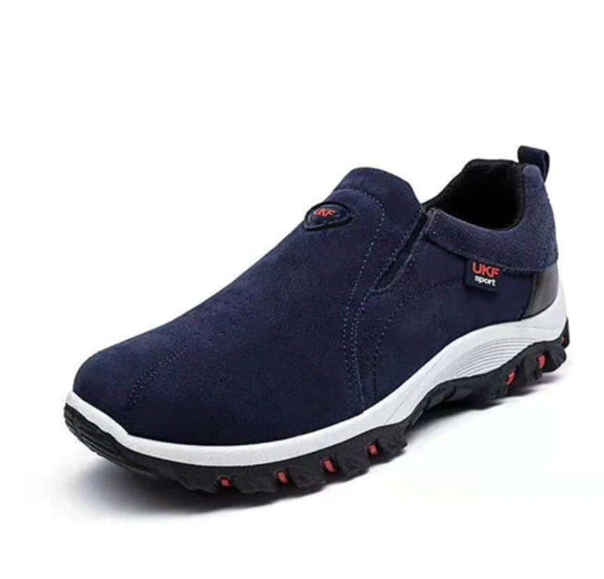 Comfortable Men's Walking Shoes with Good Grip