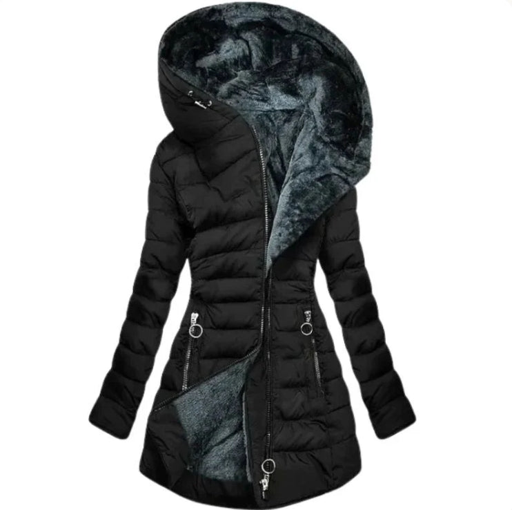 Lana Donna Parka Inverno Caldo
