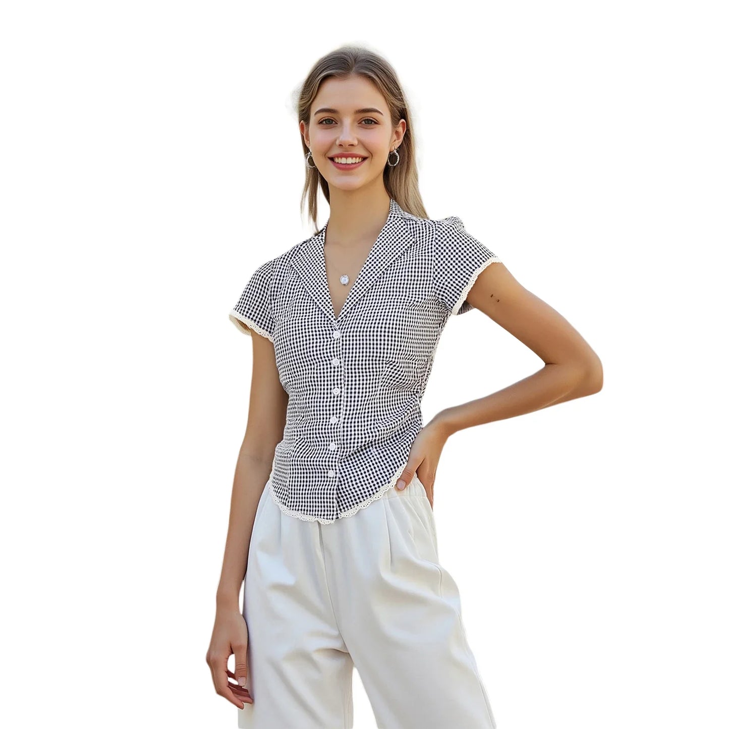 Classic Check Flannel Button Down Shirt