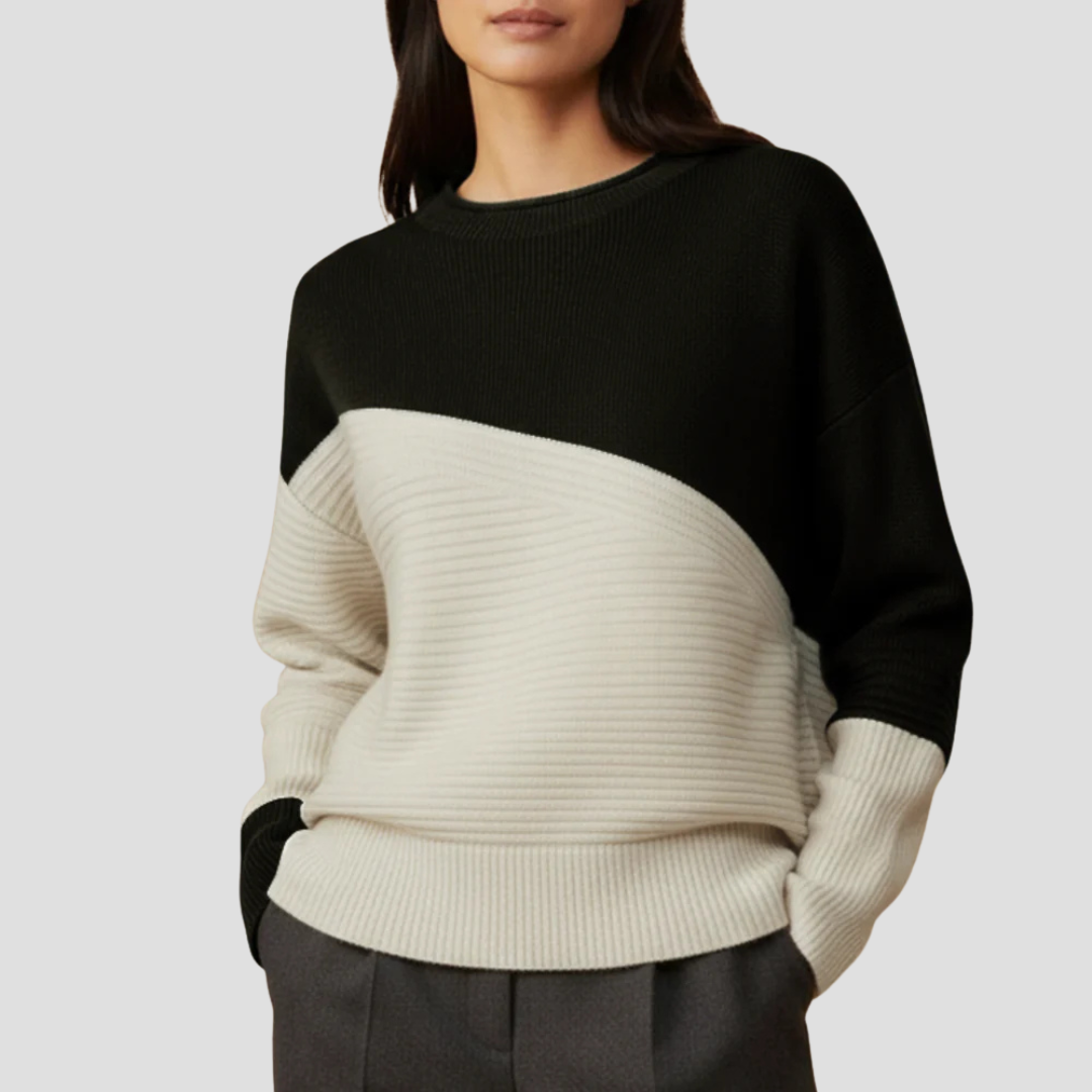 Selma | Colour-Block Jumper 9