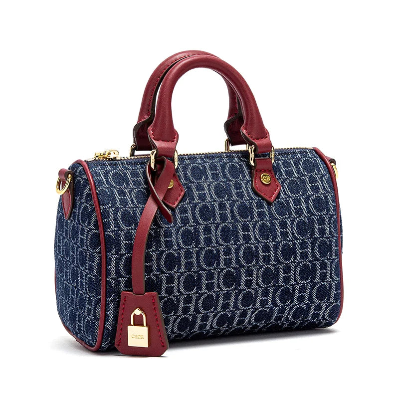 Rugged Patchwork Tote Shoulder Bag - BritishElegance