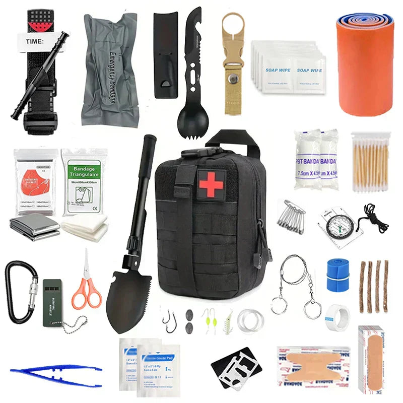 Ultimate Outdoor Survival Kit for Camping and Hiking - VogeLuxe