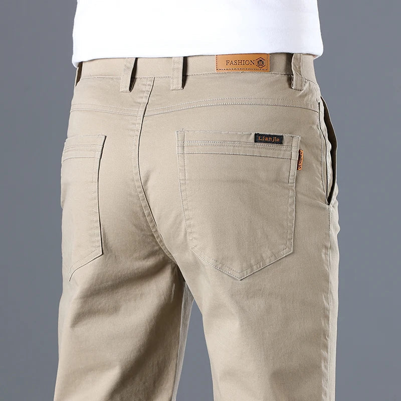 Men's Slim Fit Formal Work Pants