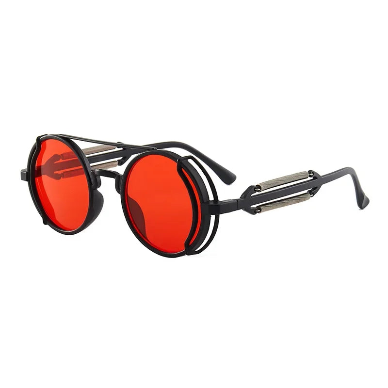 Retro Punk Mirror Shade Cool Classic Sunglasses