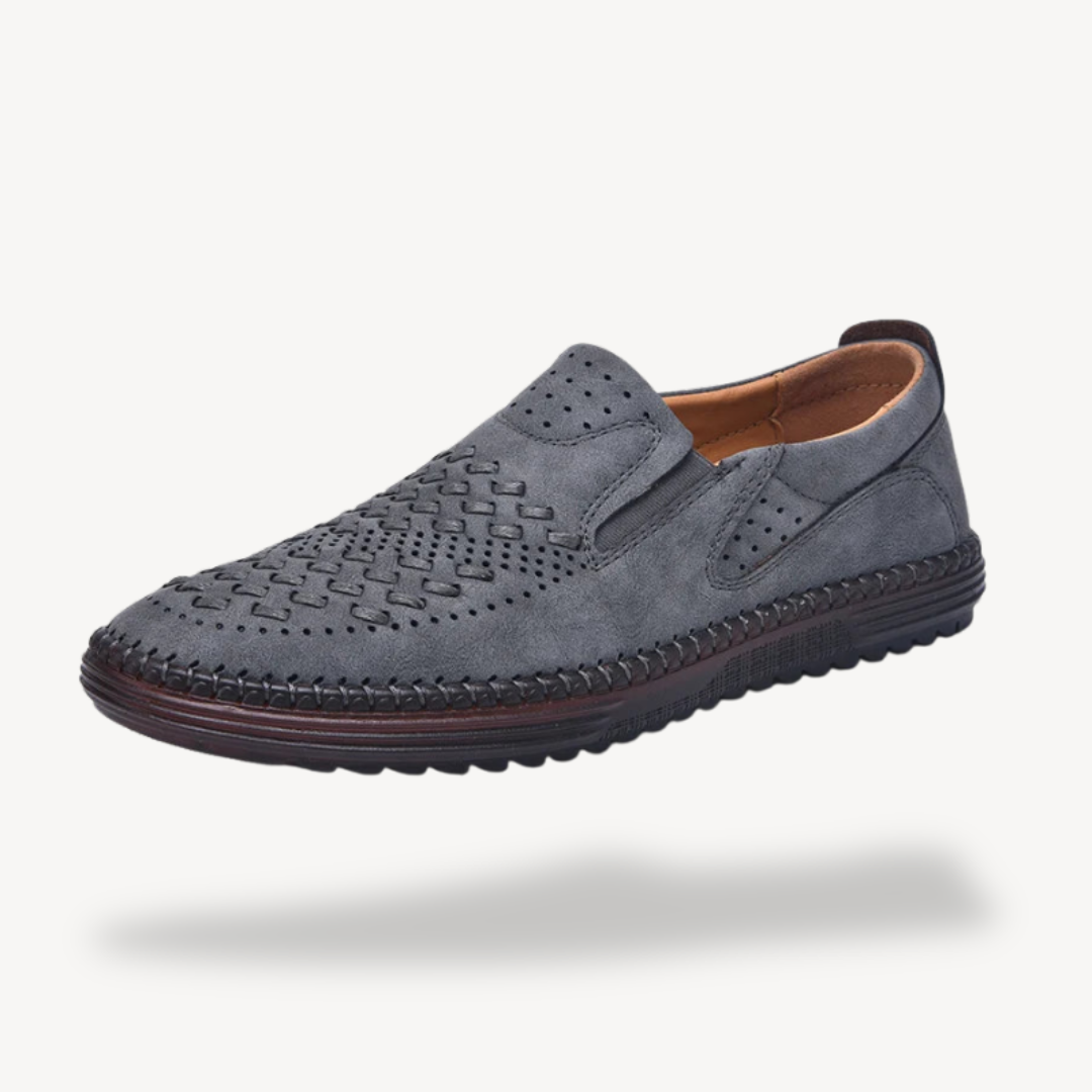 VogeLuxe | Men’s Breathable Leather Loafers