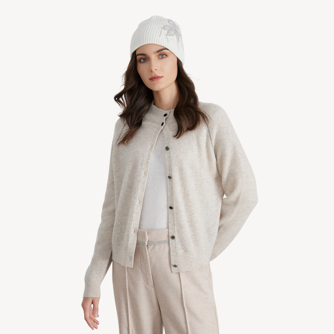 VogeLuxe | Women’s Classic Cozy Knit Cardigan