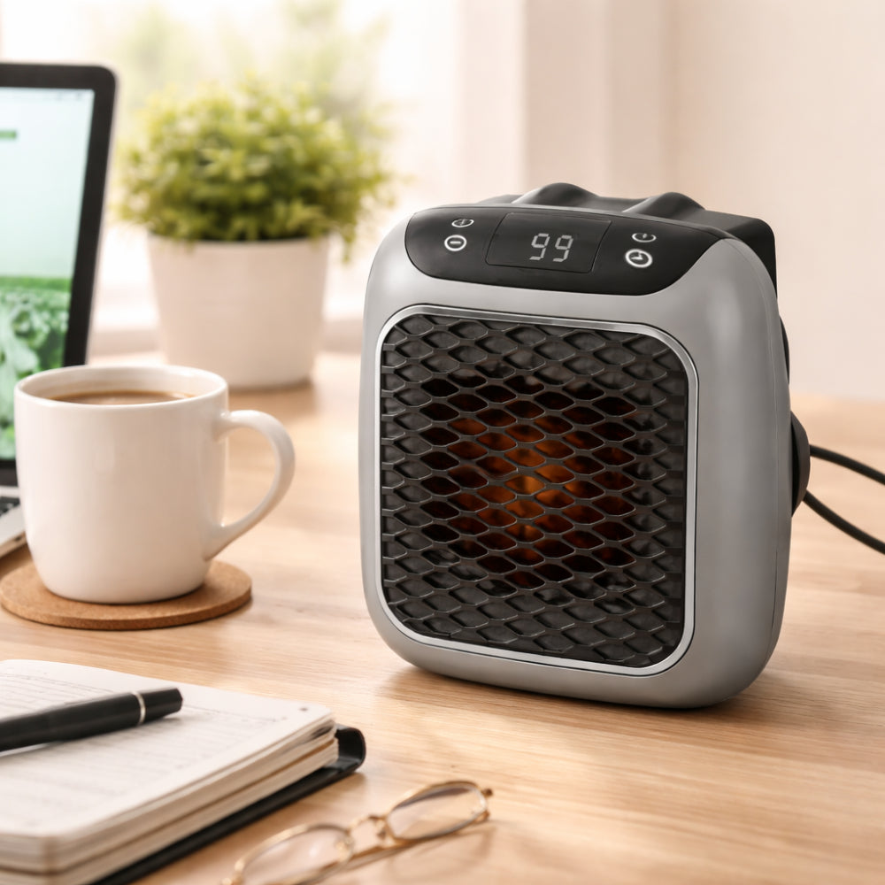 Compact Electric Personal Heater - VogeLuxe