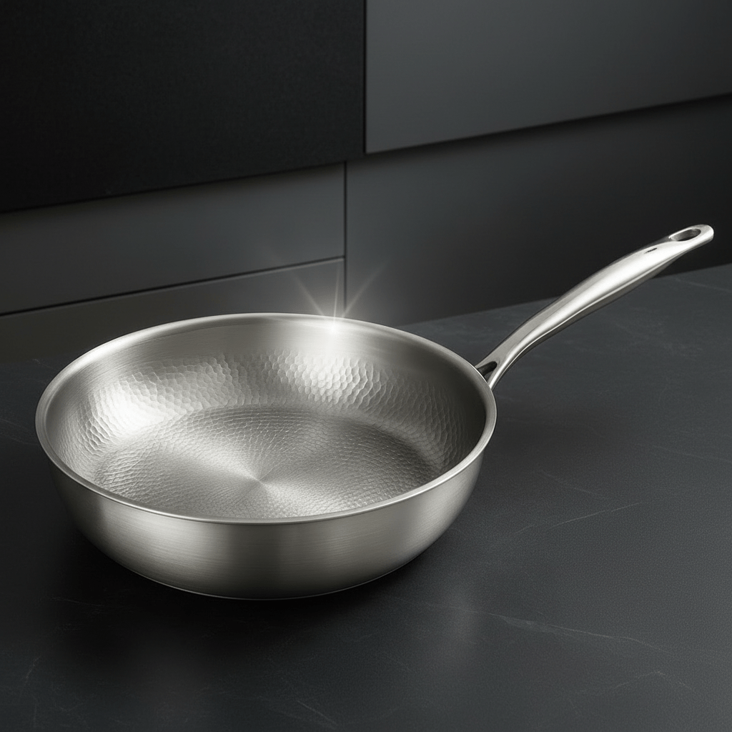 Non Stick Titanium Frying Pan Heavy Duty Cooking Pan All Hobs