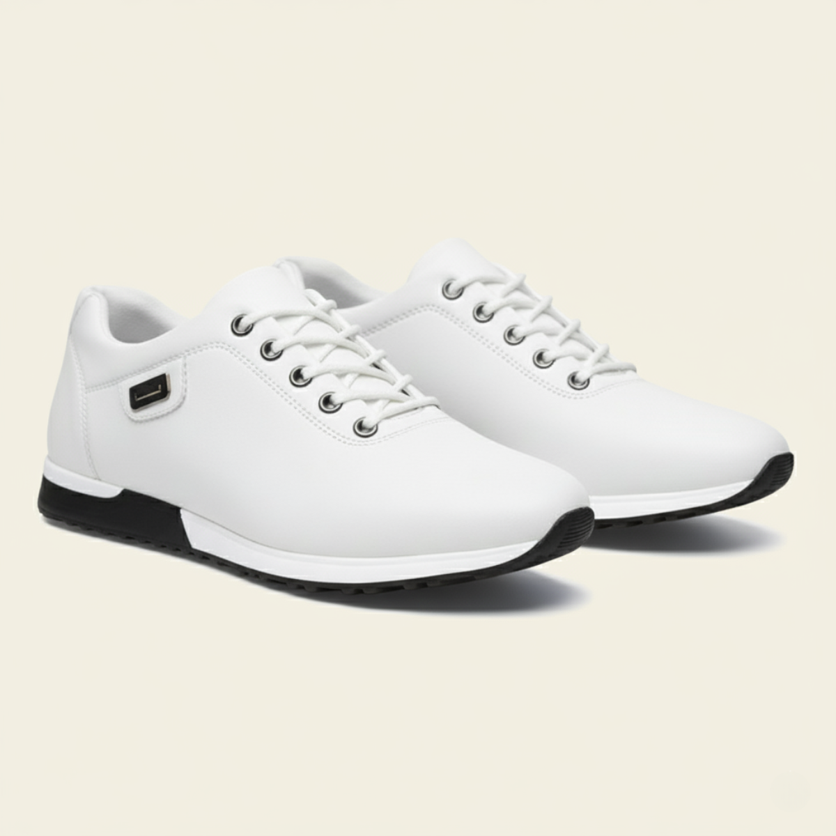 The Bond Street Men’s Orthopedic Shoes Leather Sneakers 8