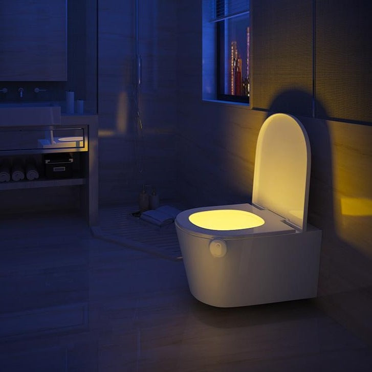 Automatic LED Toilet Nightlight Glow Bowl - VogeLuxe