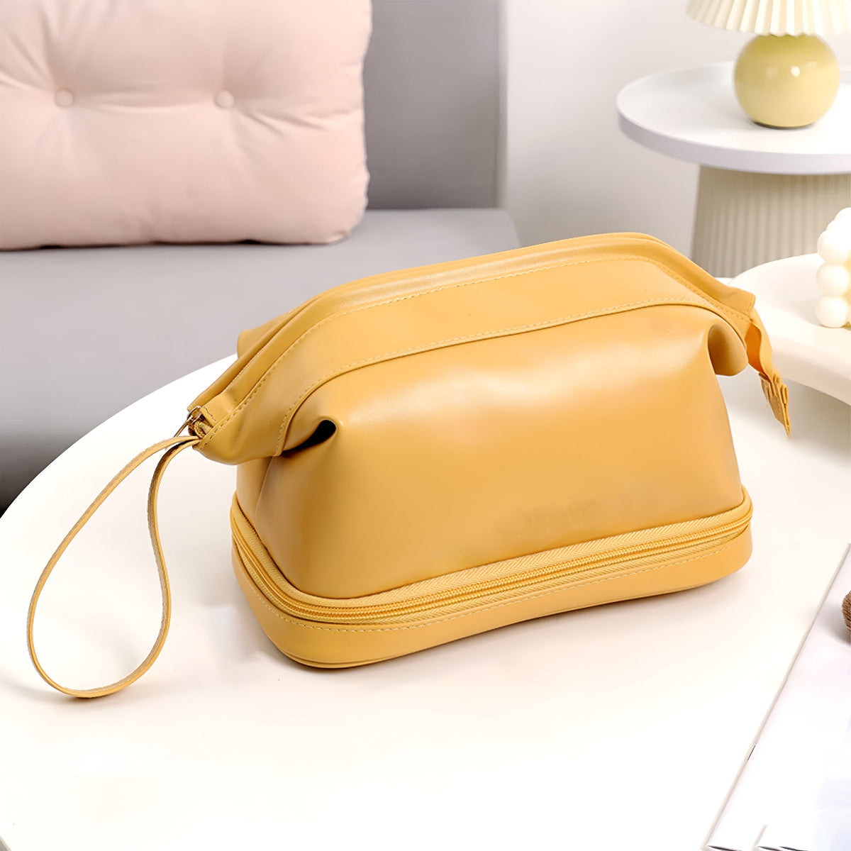 Spacious Makeup Travel Case Cosmetic Storage