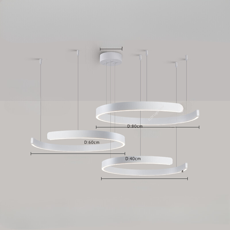 Stylish Round LED Ceiling Light Fixture