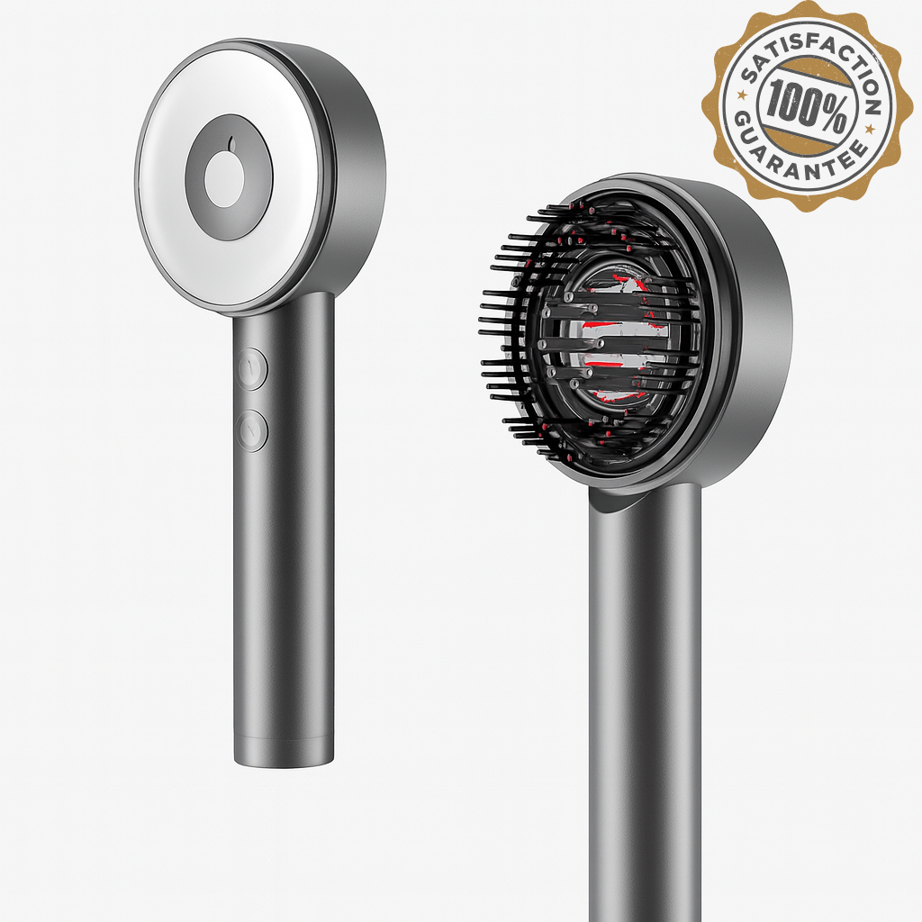 Gentle 3 in 1 Hair Revitalizing Brush with Massager