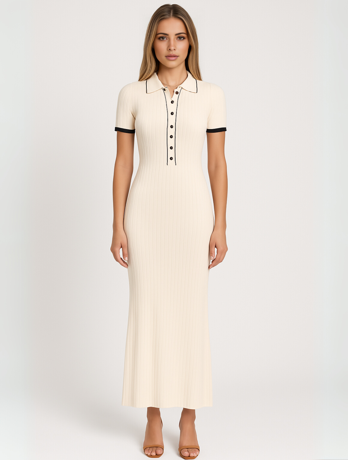 Sheila | Sleek Fitted Long Evening Dress