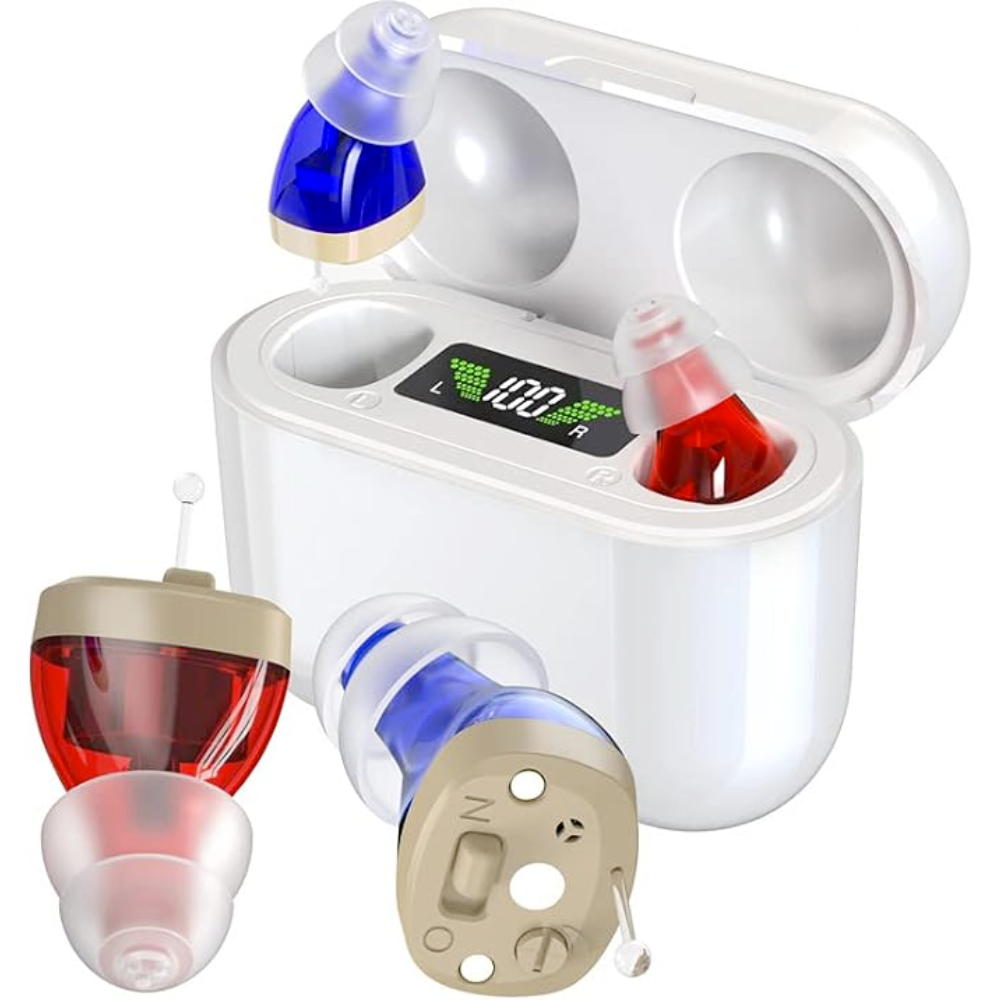 Discreet Rechargeable Hearing Aid for Comfortable Wear - VogeLuxe