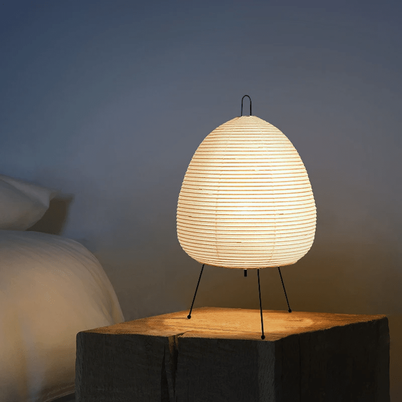 Traditional Japanese Style Table Lamp - VogeLuxe
