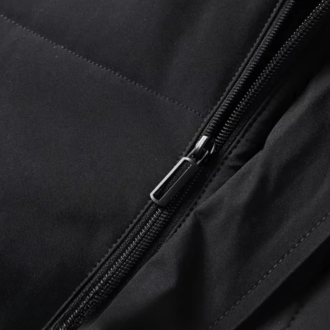 VogeLuxe | Men’s Fleece-Lined Detachable Hood Parka