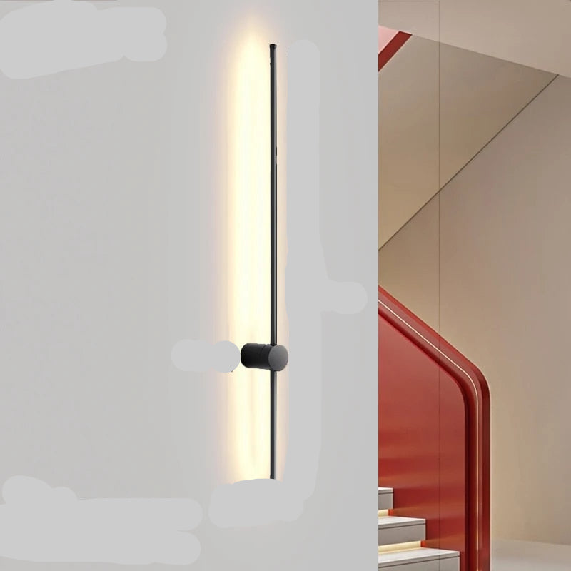 Slim Modern LED Wall Light With Warm Glow