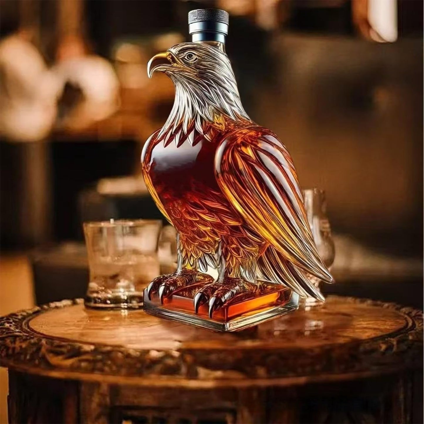 Luxury Whiskey Decanter Set Elegant Home Bar Gift - BritishElegance