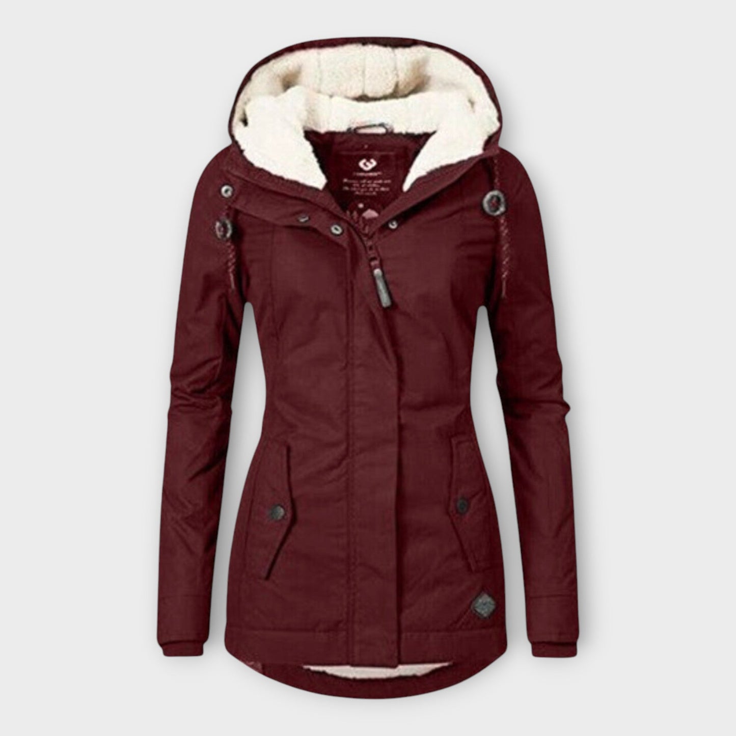 Winter Parka Jacket | Hooded with Fleece Lining 5