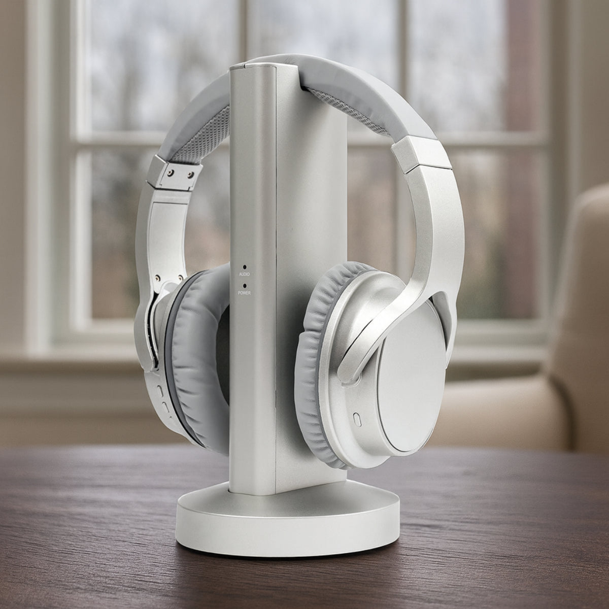 Long Range Wireless Home TV Headphones Set
