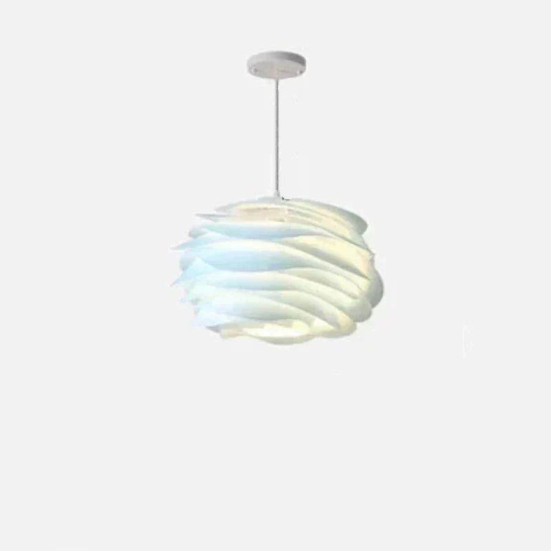 Elegant Glass Pendant Light With Soft Floral Glow