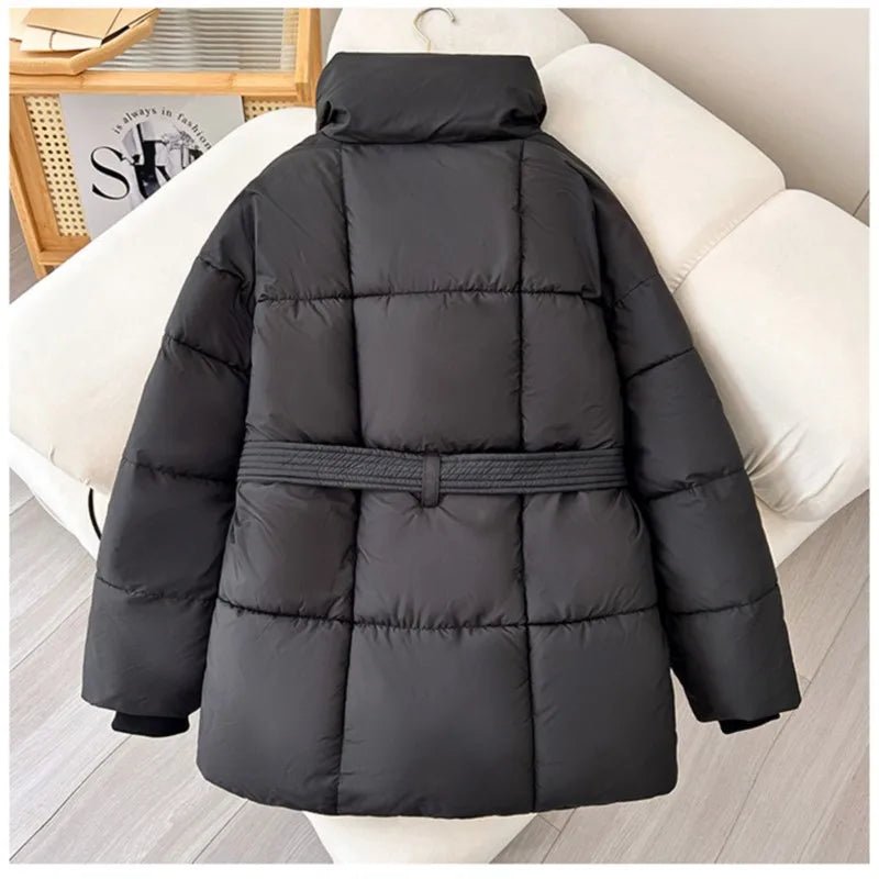 Fitted Stylish Down Puffer Coat
