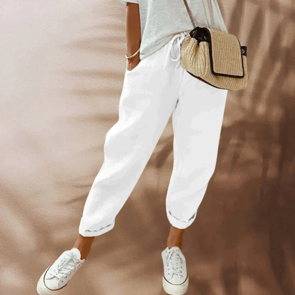 Comfortable Women's Drawstring Waist Pants