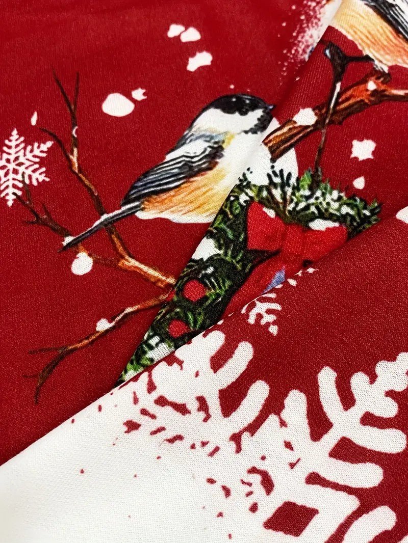 Women’s Christmas Snowman Crew Neck Sweatshirt 3