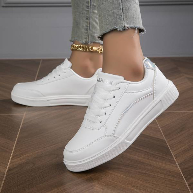 Ladies Fashion Sneakers with Shiny Details