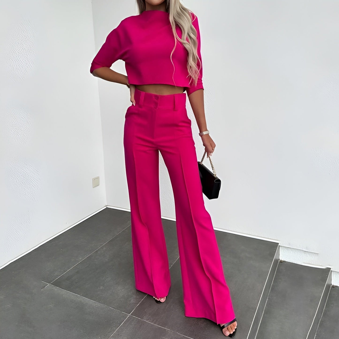 Ladies Soft Matching Outfit Set