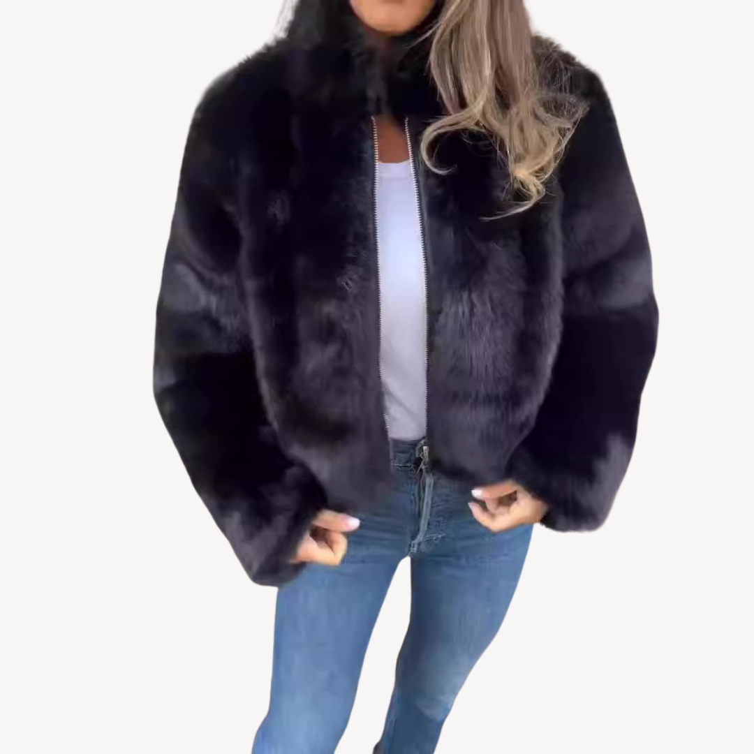 VogeLuxe | Women's Plush Winter Jacket