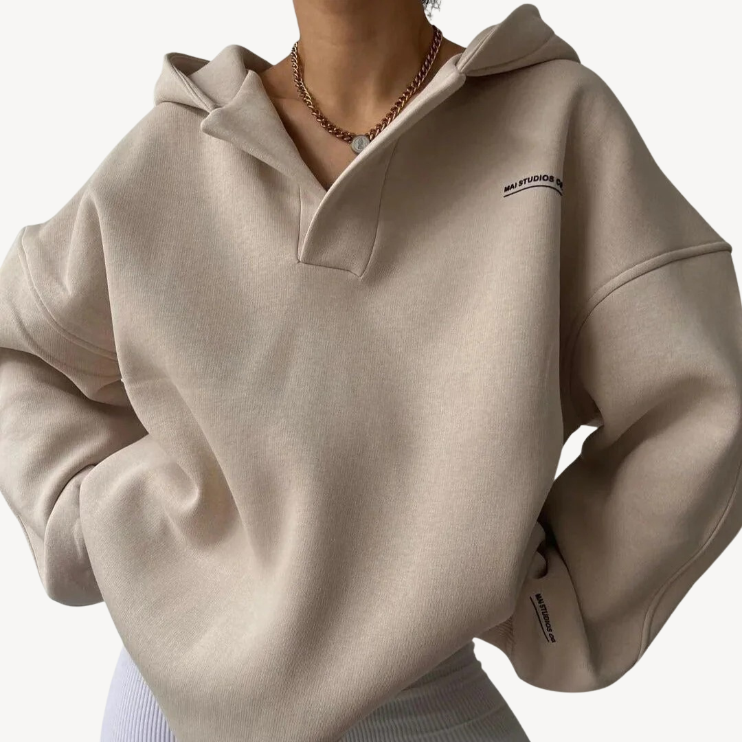 VogeLuxe | Women’s Cozy Oversized Fleece Hoodie