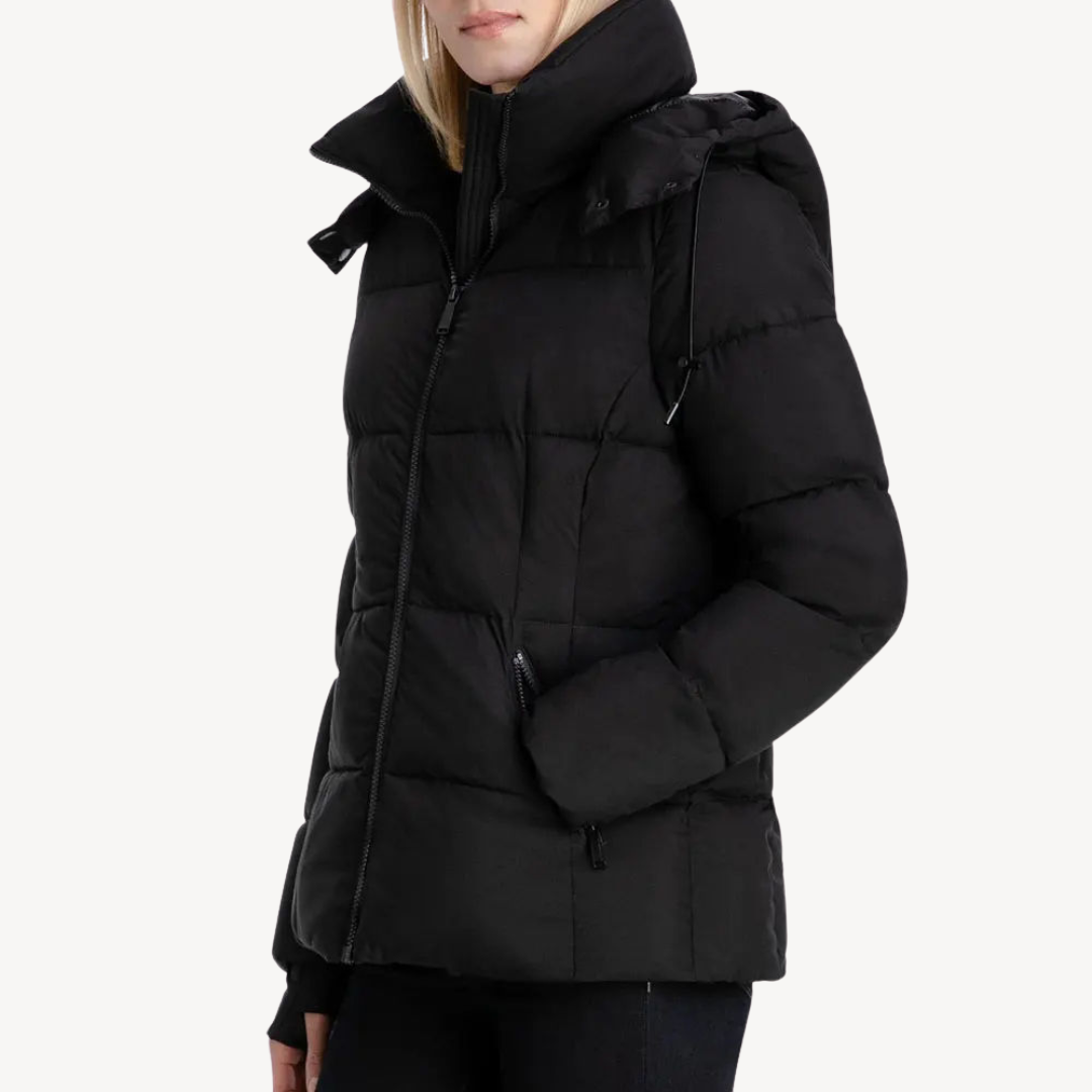 VogeLuxe | Women’s Faux Hooded Puffer Jacket