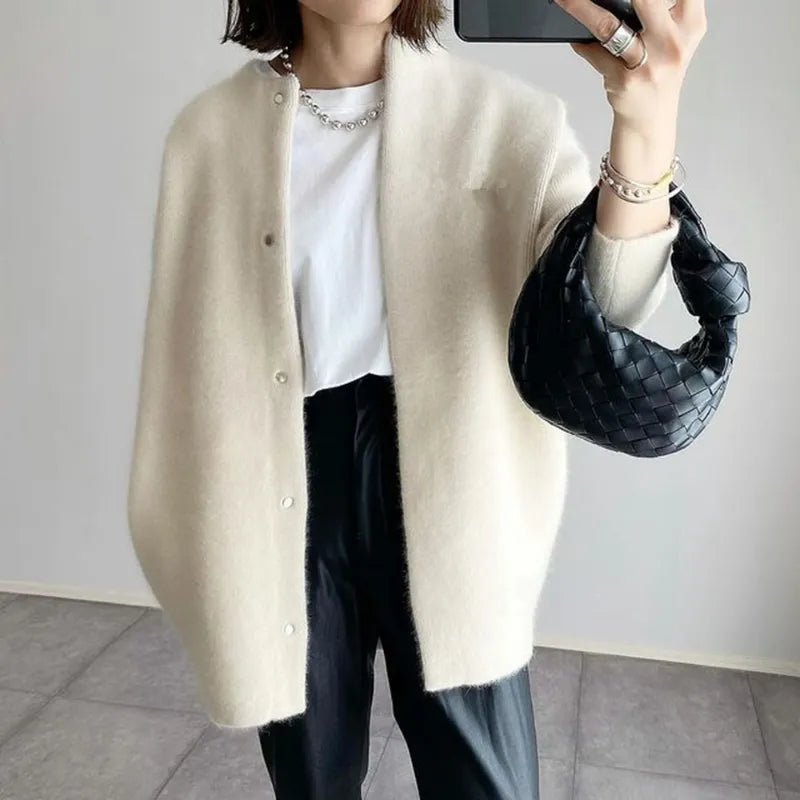 Ladies' Classic Open Front Sweater