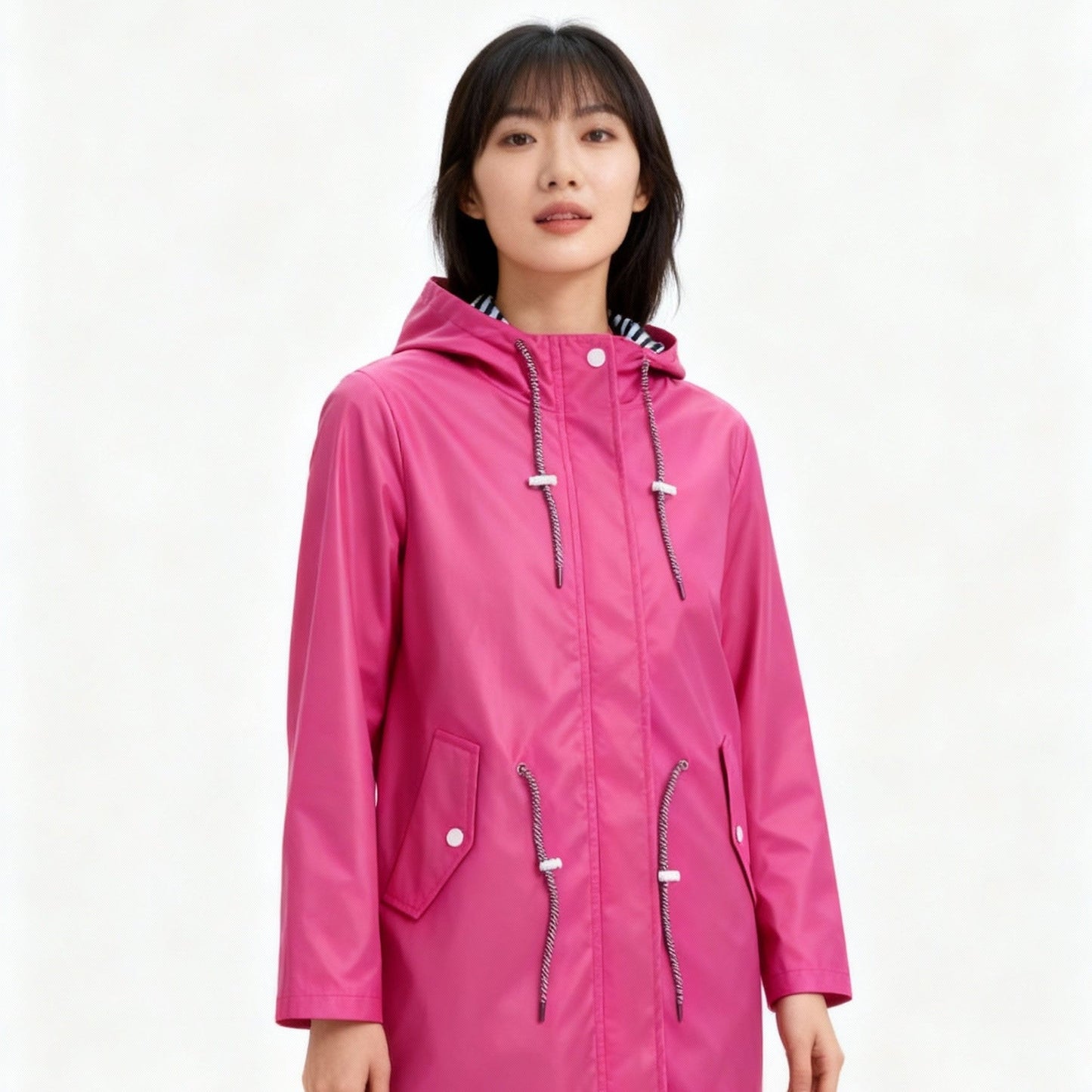 Waterproof Women's Hooded Parka Coat