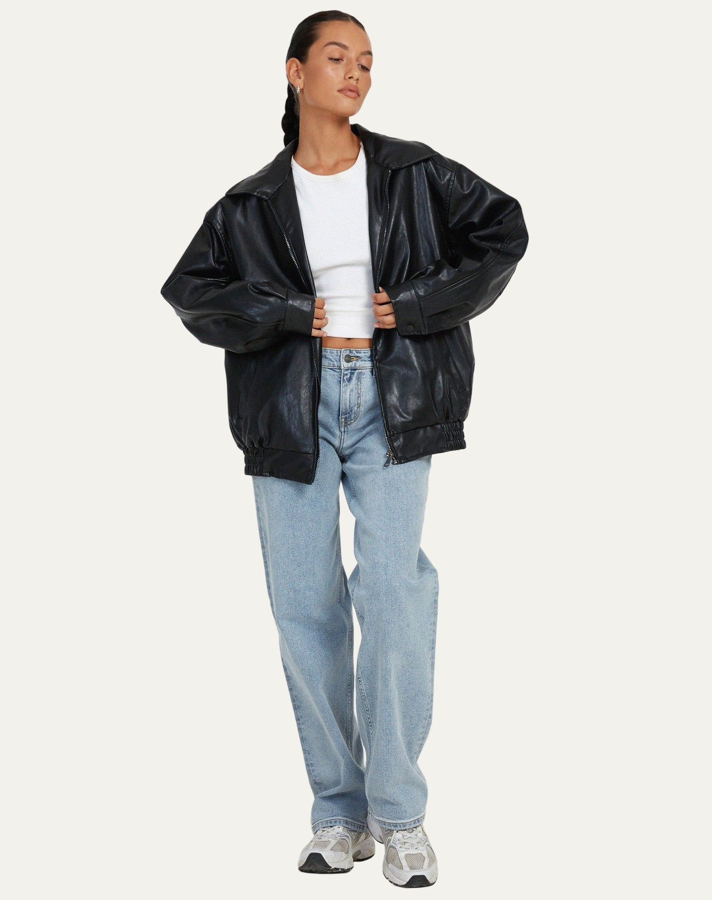 VogeLuxe | Women’s Wide Lapel Short Coat