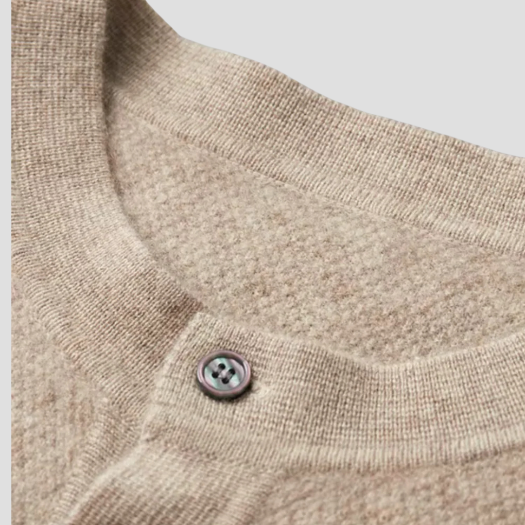 Xylon | Cashmere Henley Jumper 8