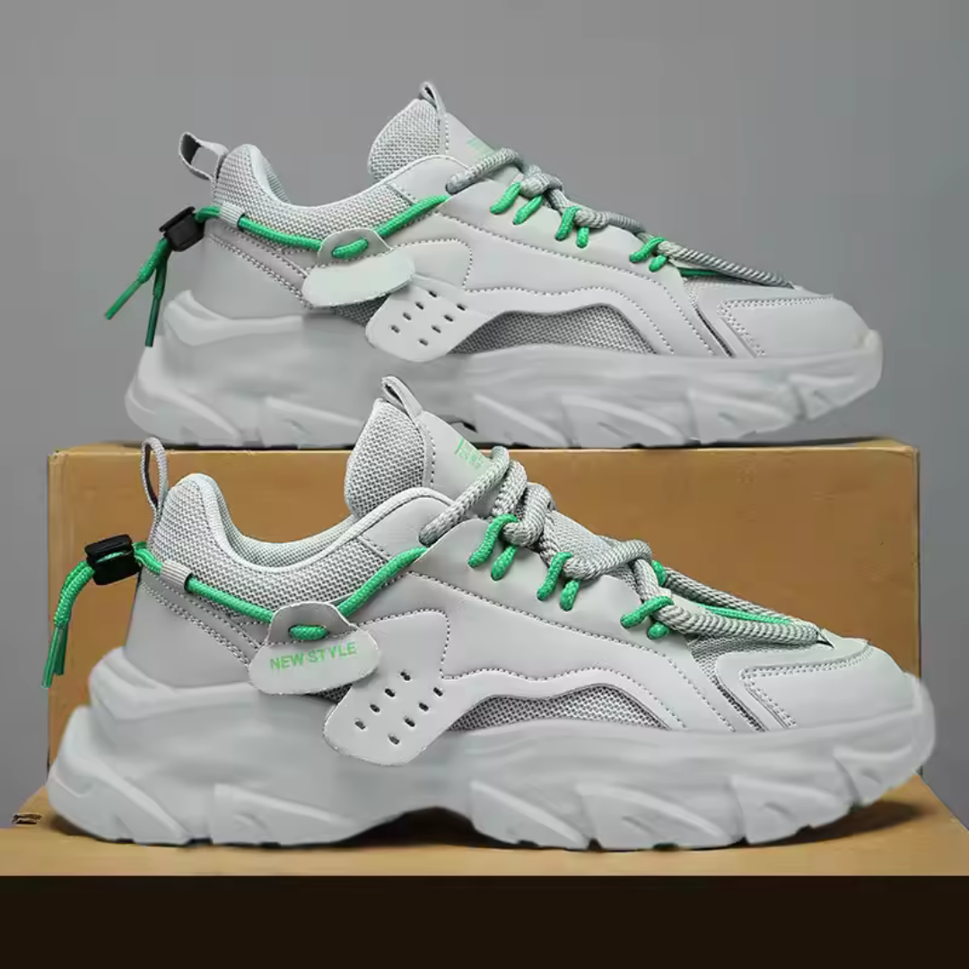 Bold Sneakers – Thick Sole Casual Running Shoes