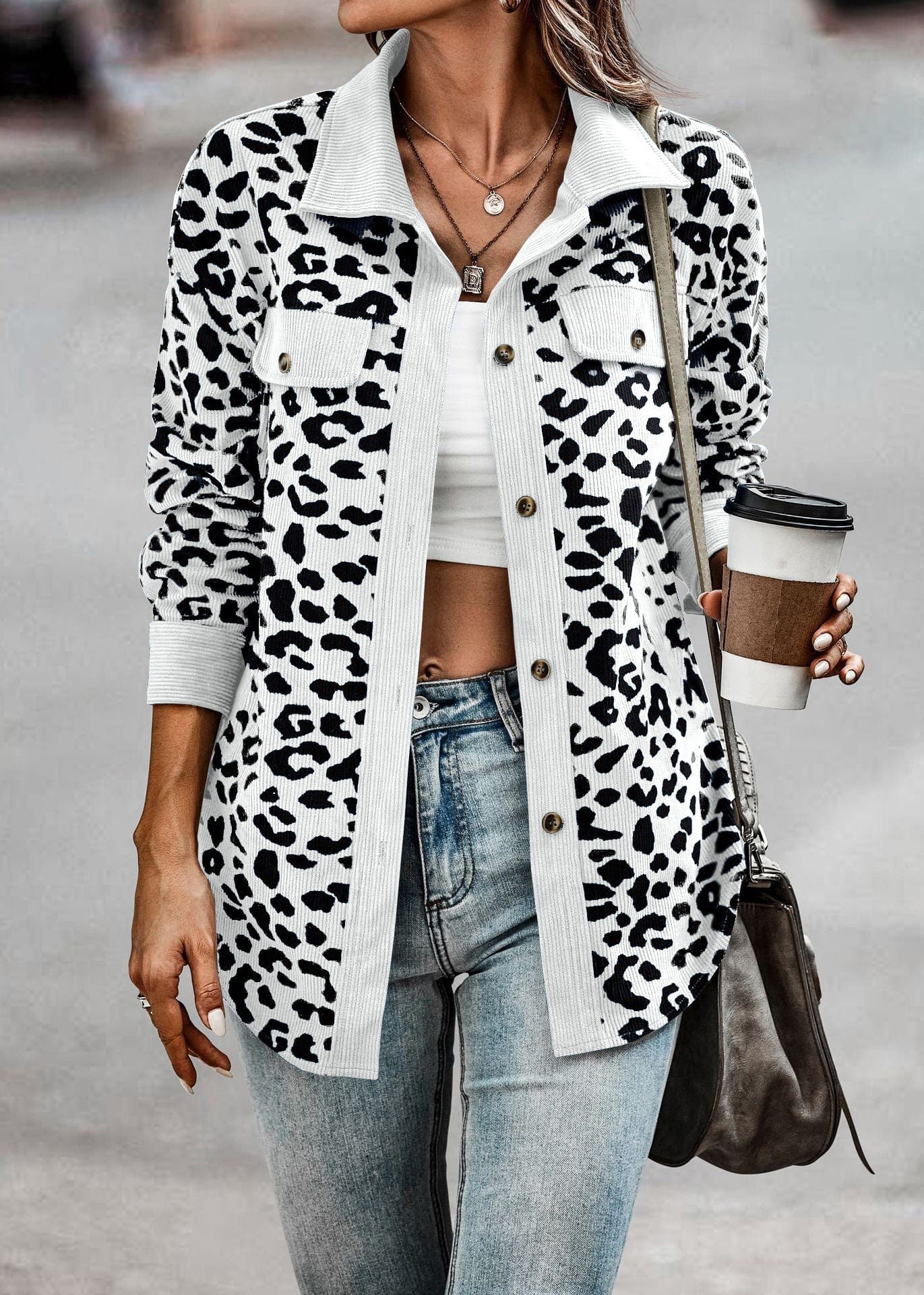 Stylish Leopard Coat - High Quality - Perfect for Spring