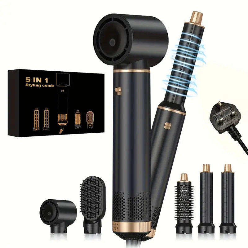 Multi-Function Hot Air Hair Curler Set