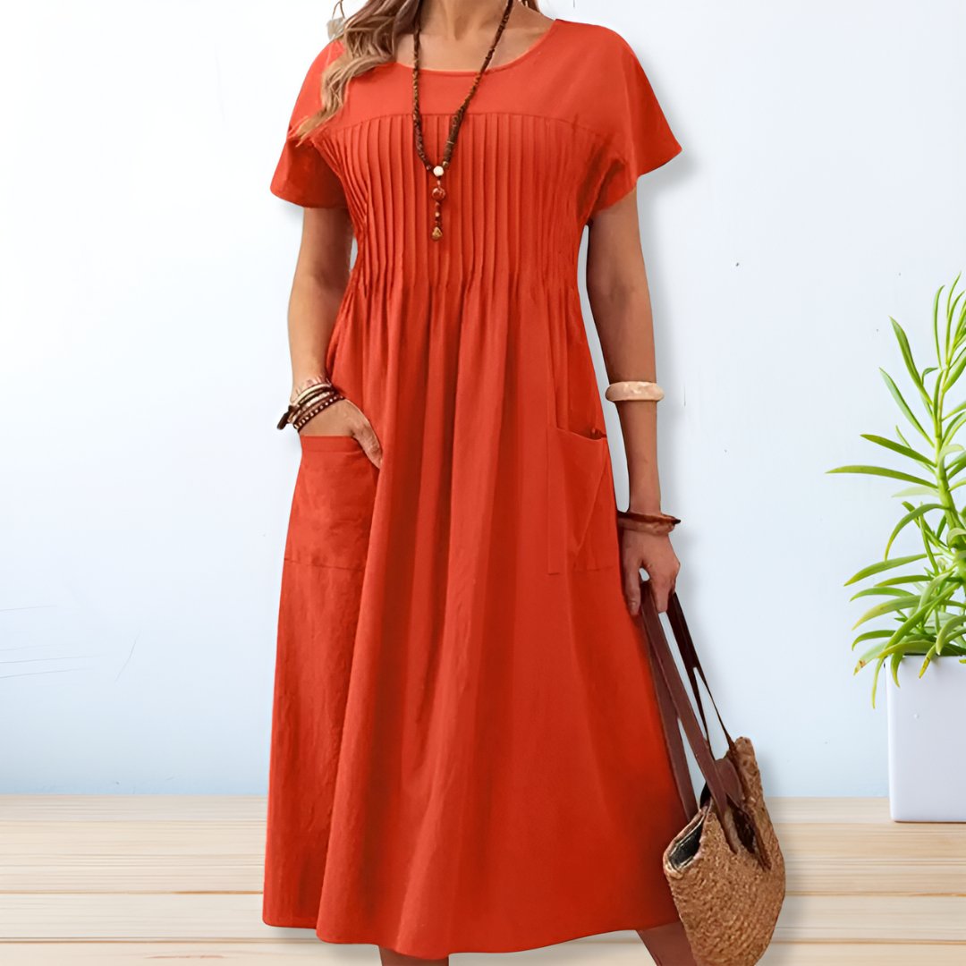 Comfy Women's Everyday Summer Dress with Pockets