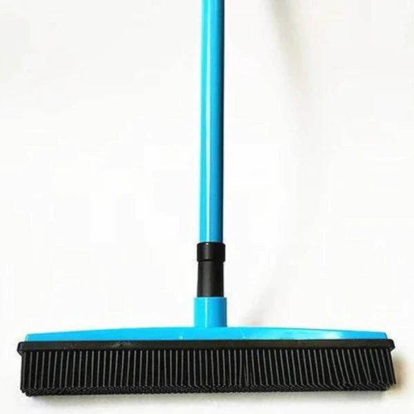 Pet Hair Broom with Adjustable Handle