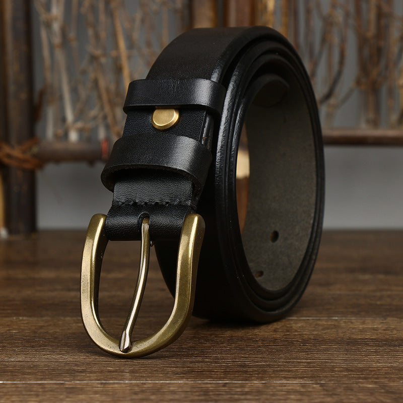 Genuine Men's Premium Leather Belt