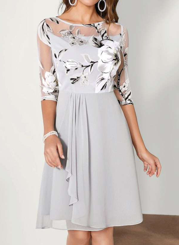 Stylish Summer Midi Dress for Women - BritishElegance
